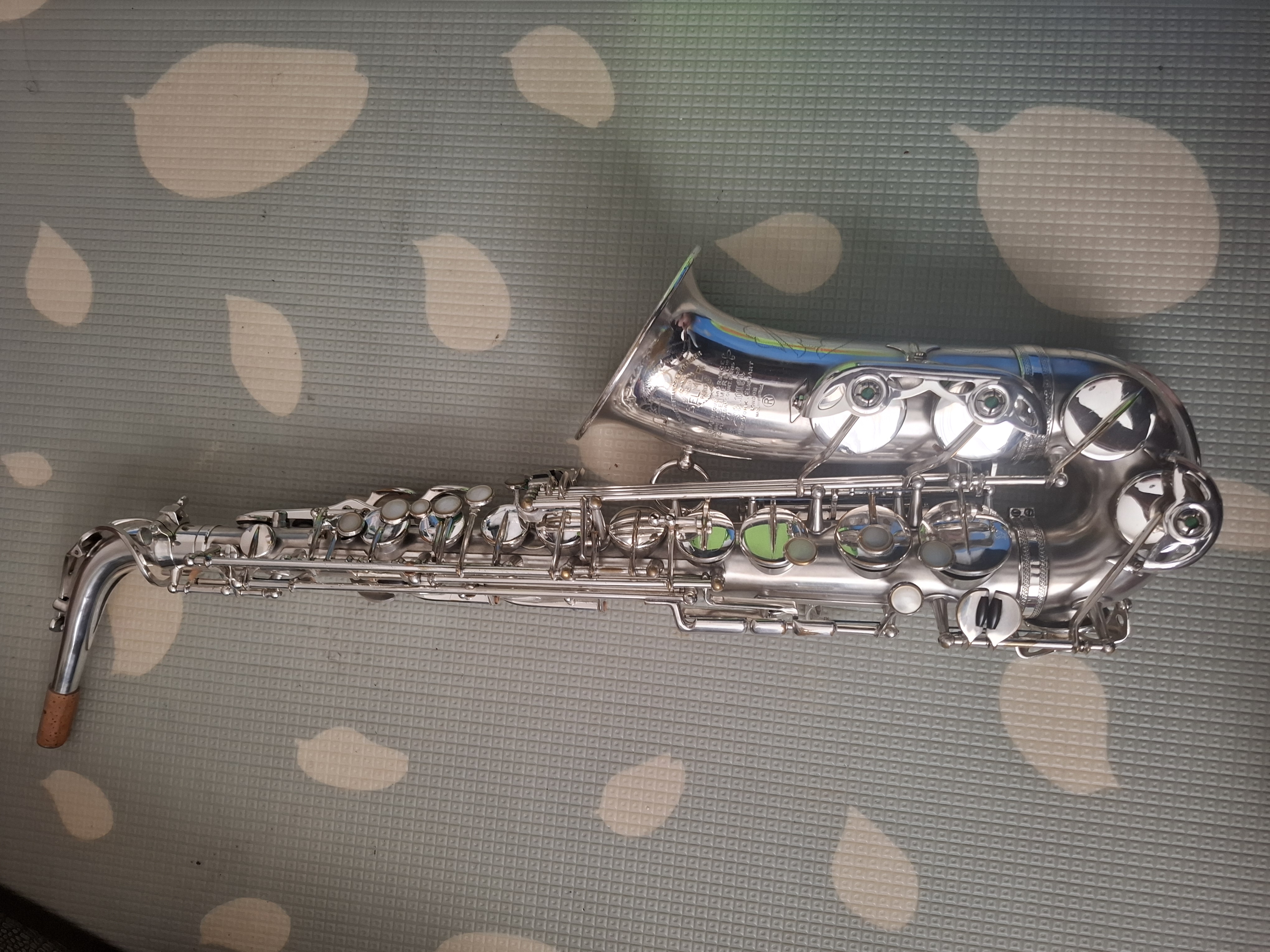 Selmer Mark 6 Alto Sax Silver Plate 5 Digit M64xxx