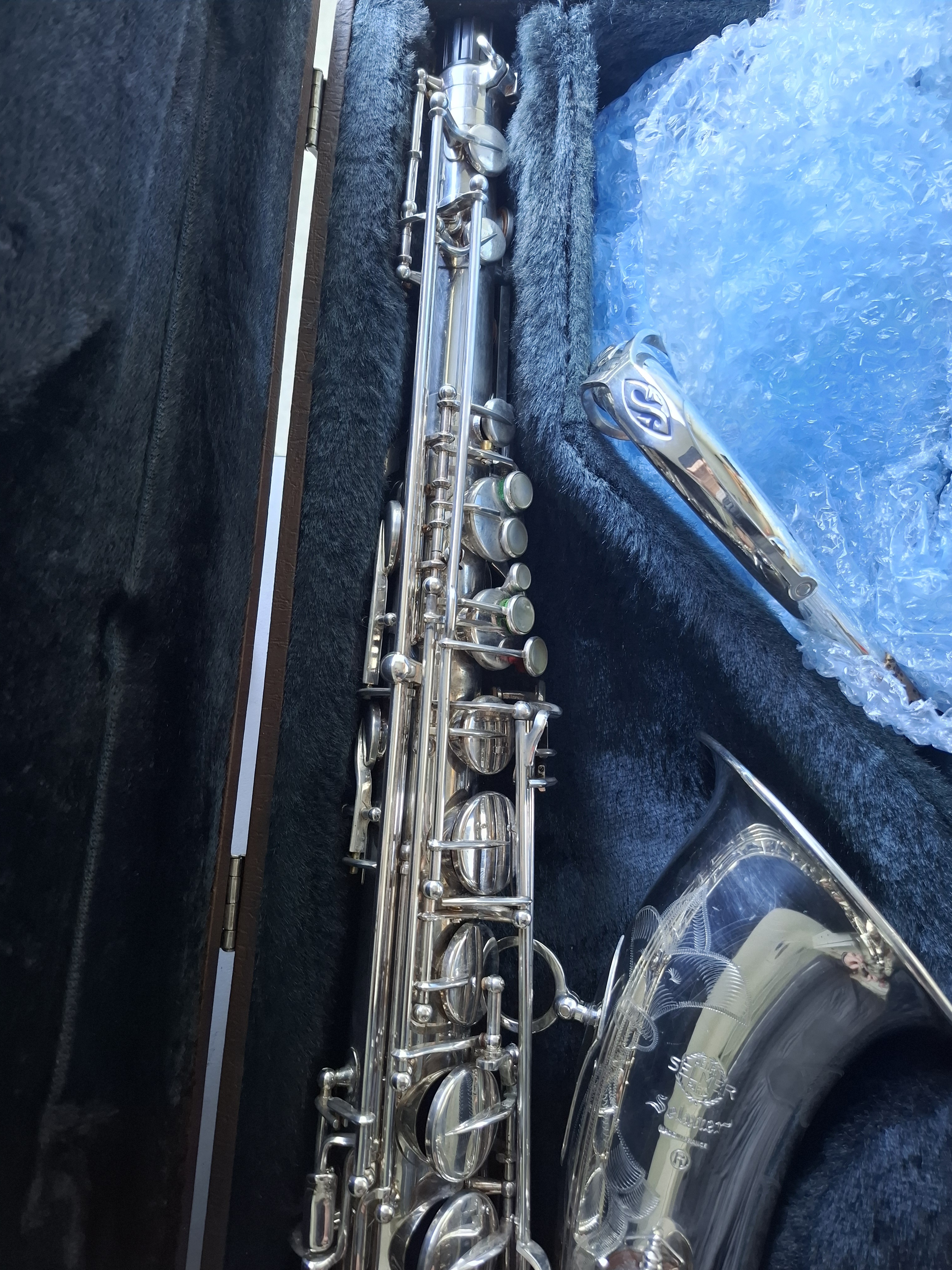 Selmer Mark 7 Tenor Sax Silver Plate