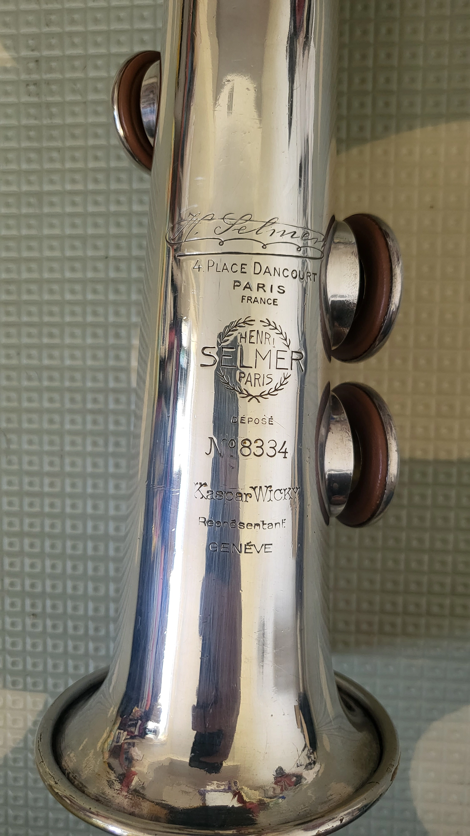 Selmer Model 26 Soprano Saxophone – Vintage Silver Plate | Near Mint Condition