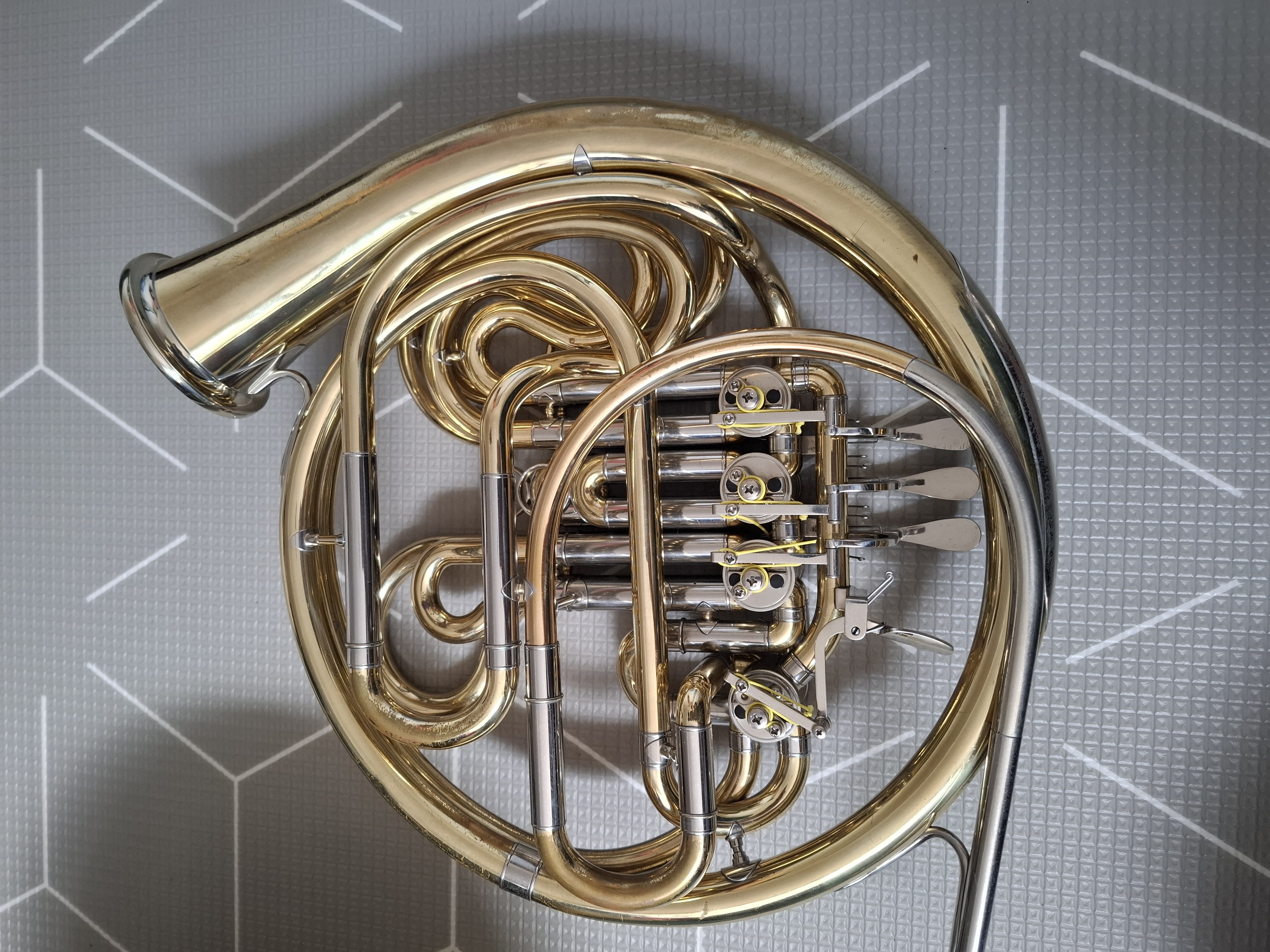 Yamaha YHR 764D Purple Logo